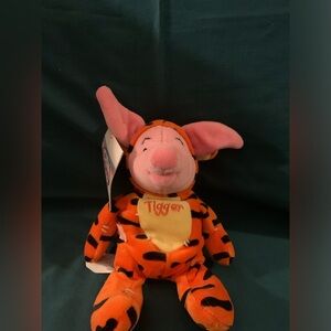 Vintage Disney Halloween Plush Piglet and Tigger
